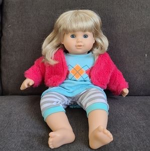 American Girl doll with outfit